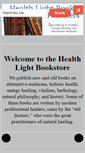 Mobile Screenshot of healthlightbooks.com